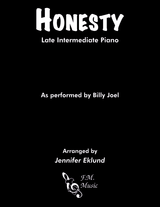 Honesty (Late Intermediate Piano)